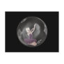 3D Bubble Ballerina 2 Postcard