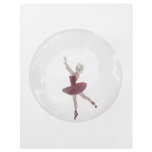 3D Bubble Ballerina 3 Flyer Design