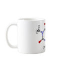 3D Caffiene Molecule Mug