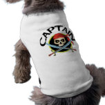 3D Captain Pet Shirt