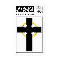 3D Celtic Cross postage