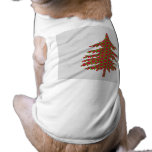 3d christmas tree dog clothing