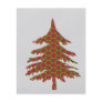 3d christmas tree flyer design