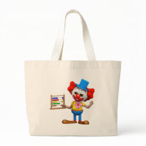 3d-clown-abacus canvas bag