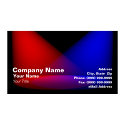 3D Colored Spotlights business cards