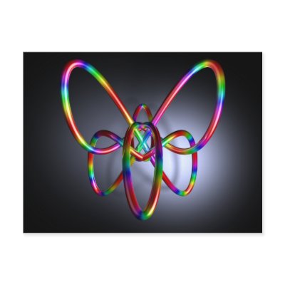 3D composition #20: Butterfly Post Cards by fractalbeauty