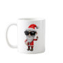 3d Cool Santa Claus Waving Mugs