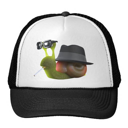 3d Cool Snail (Any Color U Like!) Mesh Hats