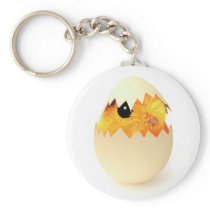 3d Cute Chick Peeps Key Chains