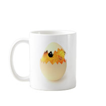 3d Cute Chick Peeps Mugs