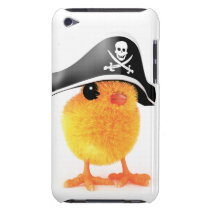 3d Cute Chick Pirate Case-mate Ipod Touch Case