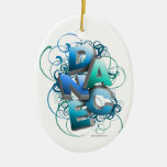 3D Dance Spring Christmas Tree Ornaments