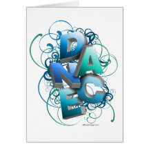 3D Dance (Spring) Greeting Cards