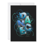 3D Dance (Spring) Recital Invitation