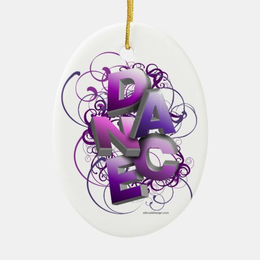 3D Dance Summer Christmas Ornament