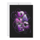 3D Dance (Summer) Recital Invitation