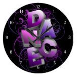 3D Dance (summer) Round Wall Clock