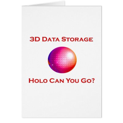 3D Data Storage Cards by qshirts