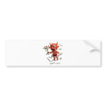 3d-devil-dollars bumper stickers