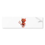 3d Devil Y-Fronts Bumper Sticker