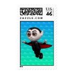 3d Dracula Flies! Stamps