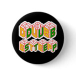 3D Dubstep shirt Pin