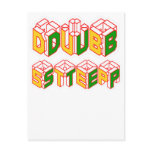 3D Dubstep shirt Post Card