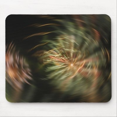 3D Fireworks Mousepad by VicsExoticPhotos
