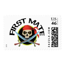 3D First Mate Postage Stamps