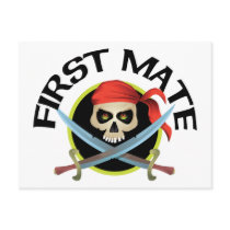 3D First Mate Postcards