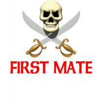 3D First Mate t-shirts