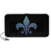 3D Fleur De Lis speakers