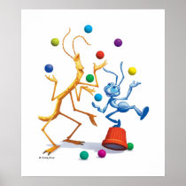 3D Flik and Slim Disney Posters