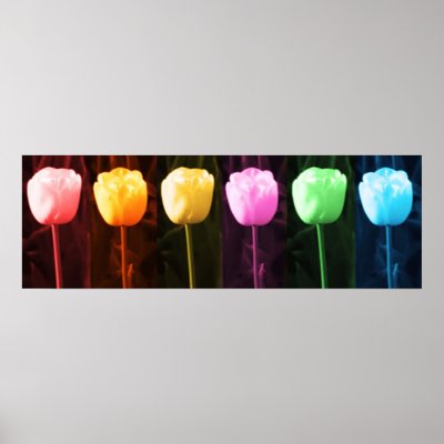 3D Flower Pattern Poster by NAVINJOSHI