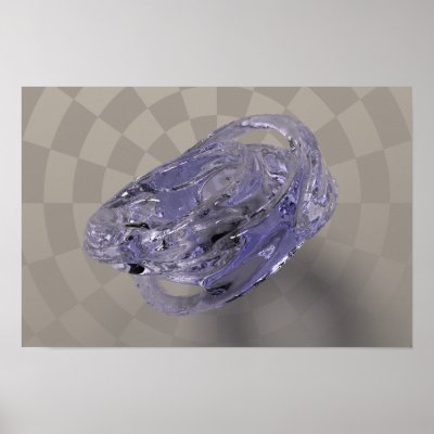 3D fractal composition #17 Poster by fractalbeauty