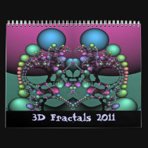 3D Fractals 2011 calendars