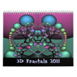 3D Fractals 2011 Wall Calendar