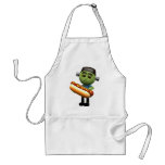 3d Frankenstein Hot Dog Apron