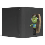 3d Frankenstein Lives! Vinyl Binder