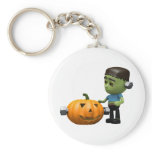 3d-franky-pumpkin key chain