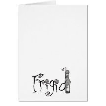 3D Freaky Bonga Doll Girl - Frigid Cards