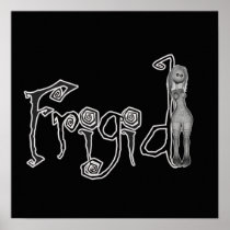 3D Freaky Bonga Doll Girl - Frigid Posters