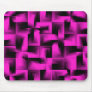 3D Geometrics - Shocking Pink Mousepad