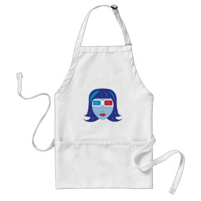 3D Girl Aprons by toxiferous