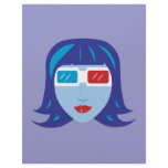 3D Girl Letterhead