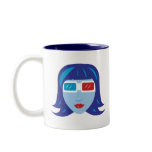 3D Girl Mugs
