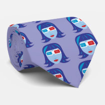 3D Girl Necktie