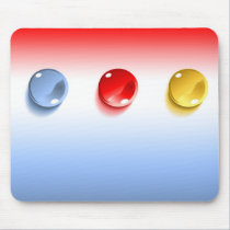 3d Glass Balls mousepads