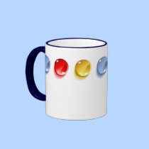 3d Glass Balls mugs