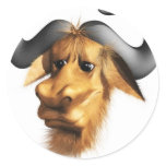 3d-gnu-head sticker